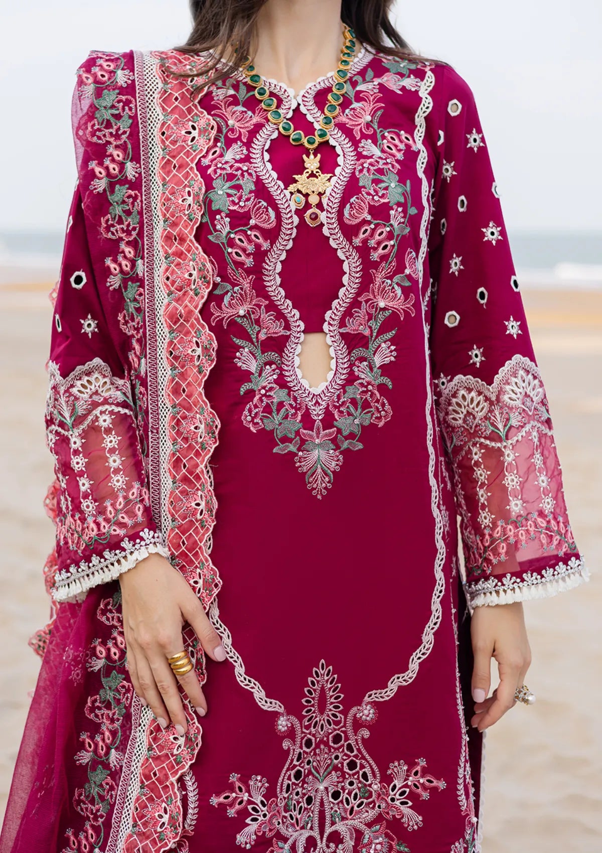 mohsin-saeed-fabrics-is-selling-online-and-in stores-Luxury-daily-wear-wedding-wear-formal-wear-in-budgeted-price-This-product-is-from-marjjan-mavi-luxury-lawn25-mll-20a-reddish-maroon-is-available-on-Mohsin-saeed-fabrics-website.