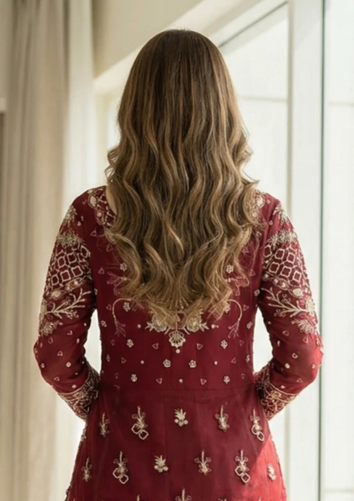 Diara Couture Tehzeeb'25 CRIMSON MAJESTY - PSSL-01-05