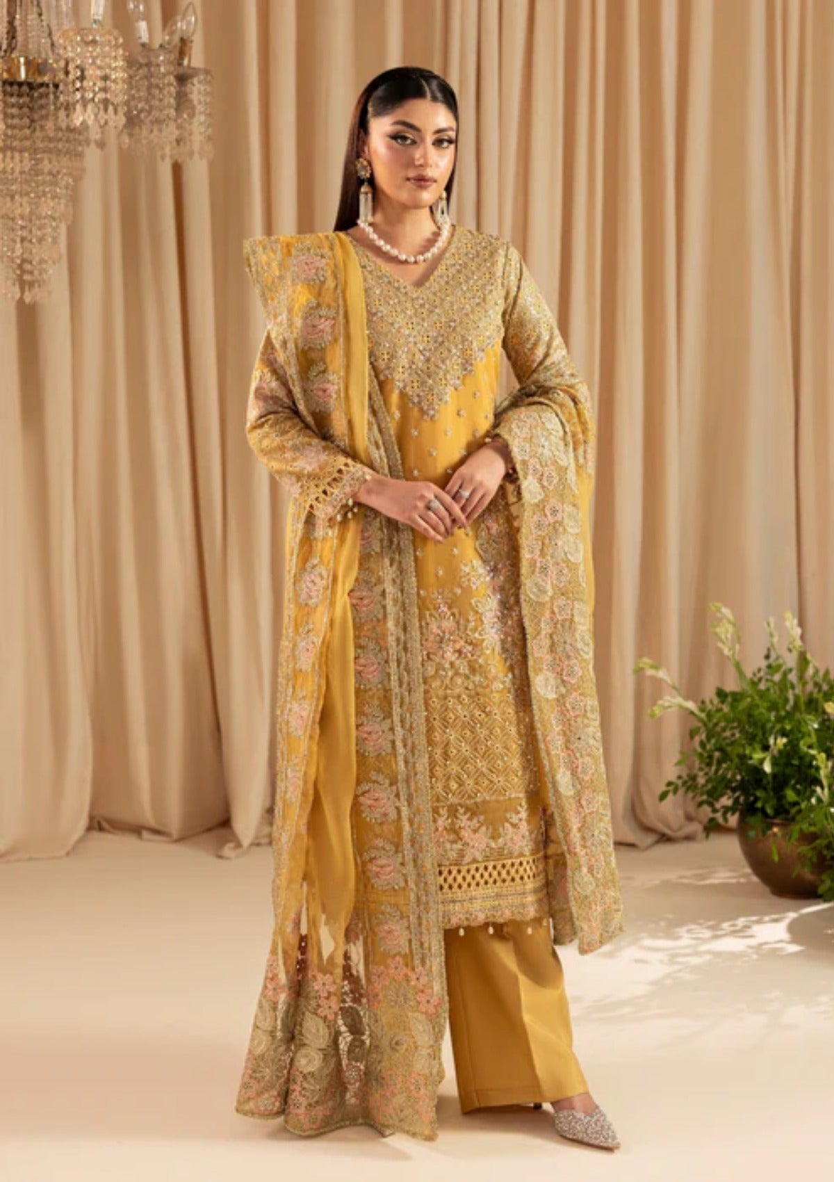 Diara Couture Suave'25 ELZIRA - UN-06 - MUSTARD