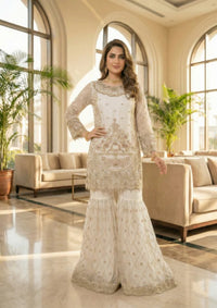 Diara Couture Tehzeeb'25 JASMINE - SF-10 - OFF WHITE