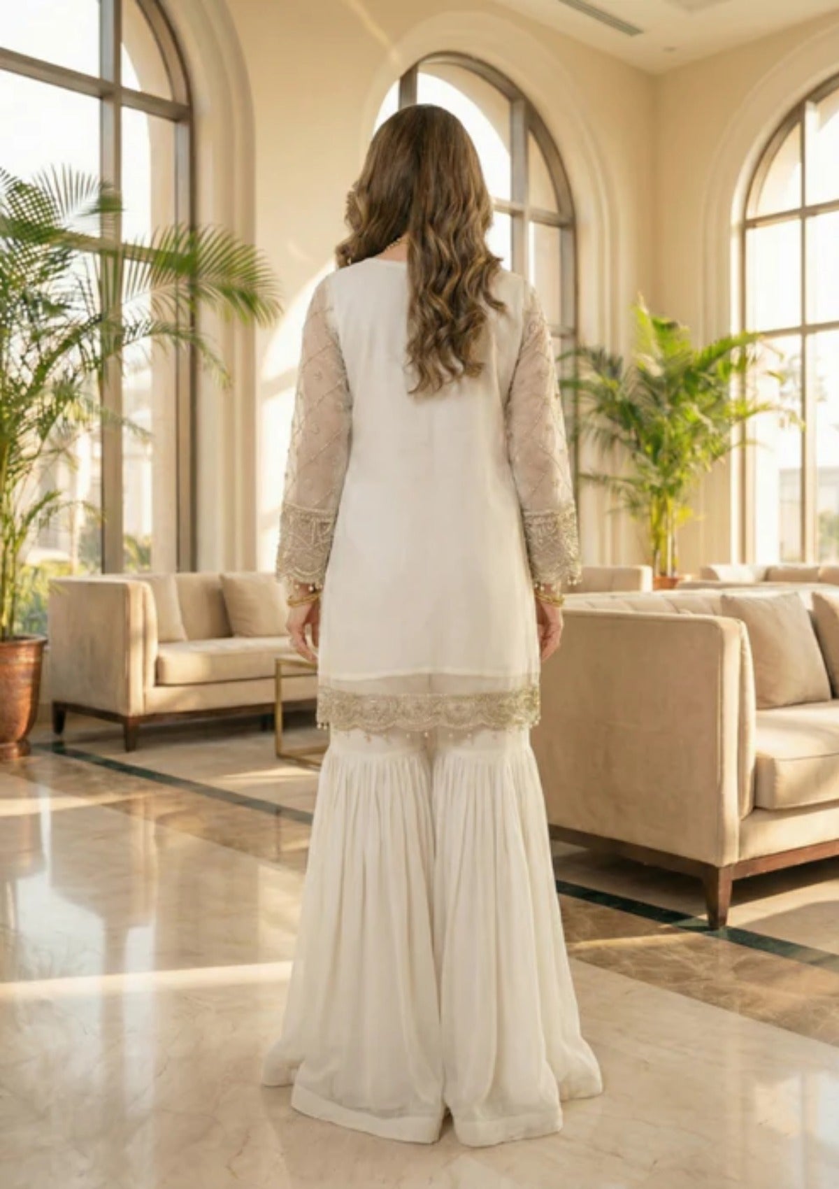 Diara Couture Tehzeeb'25 JASMINE - SF-10 - OFF WHITE