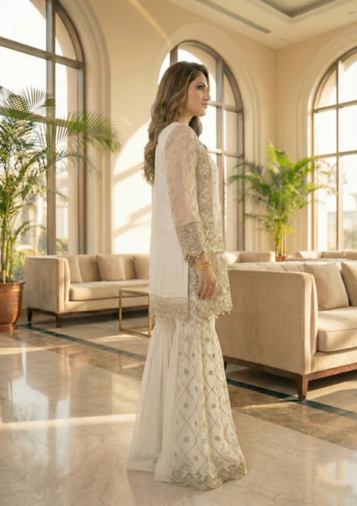 Diara Couture Tehzeeb'25 JASMINE - SF-10 - OFF WHITE