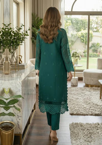 Diara Couture Tehzeeb'25 FALAH - POST-1-01 - SEA GREEN