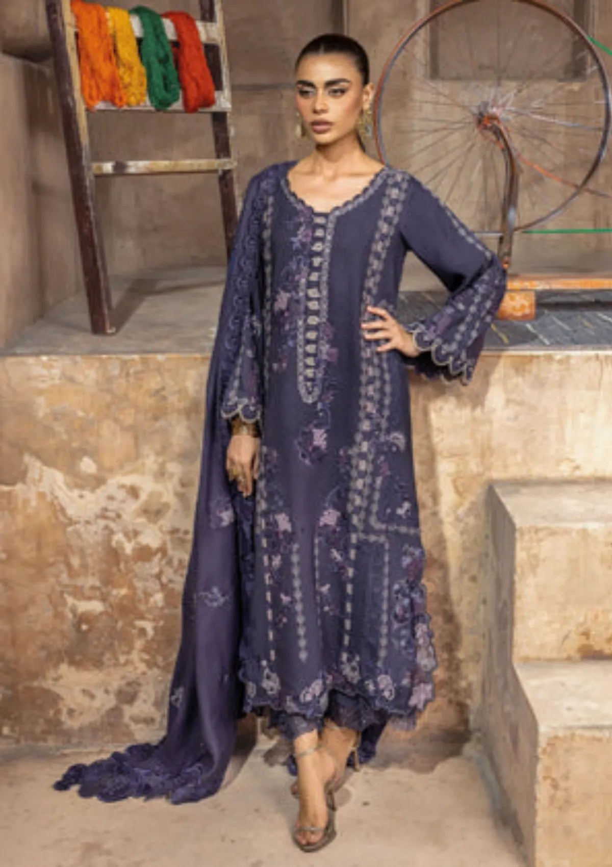 Saira Shakira Winter'25 D-01B LILA