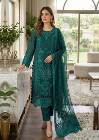 Diara Couture Tehzeeb'25 FALAH - POST-1-01 - SEA GREEN