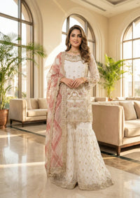 Diara Couture Tehzeeb'25 JASMINE - SF-10 - OFF WHITE
