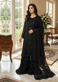 Diara Couture Tehzeeb'25 BLACK NOIR - PSGT-01-03
