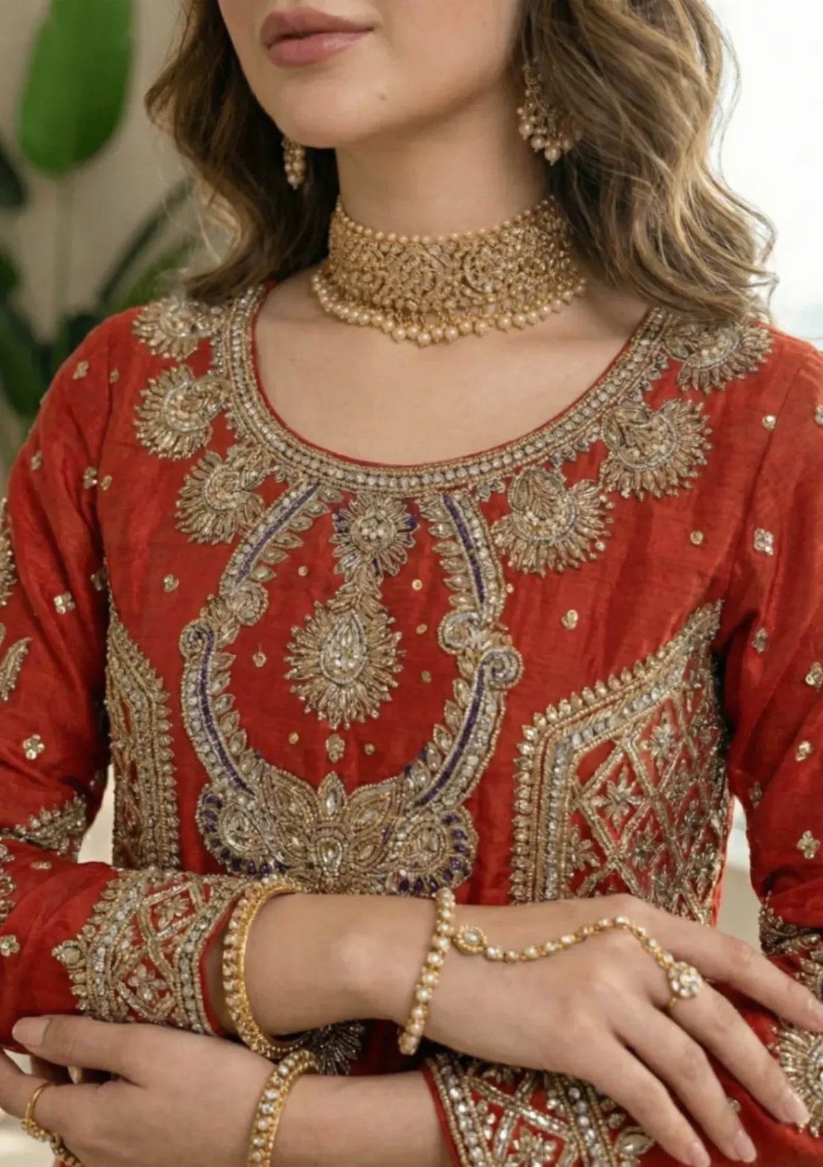 Diara Couture Tabeer'25 ZONAISHA - UA-01 - RED