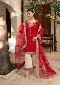 Diara Couture Rangrez'25 D-04 KANEEZ RED