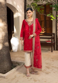 Diara Couture Rangrez'25 D-04 KANEEZ RED
