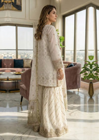 Diara Couture Tabeer'25 SHAHNOOR - US-493 - OFF WHITE