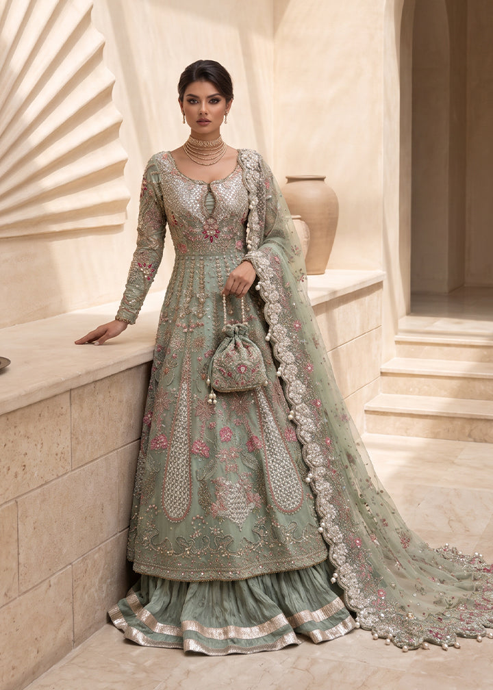 Maria Osama Khan Dahlia Wedding Festive'26 AURELIA