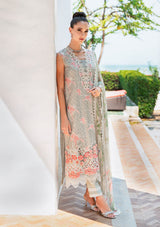 Saira Rizwan Lawn Vol-02'24 SR-11 Luna - Mohsin Saeed Fabrics