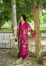 Elaf Wilderness Pashmina Shawl Edit'26 EWR-7B MULBERRY