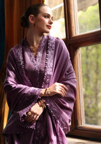 Noor By Saadia Asad Pashmina Shawl'25 D-06 Serenity