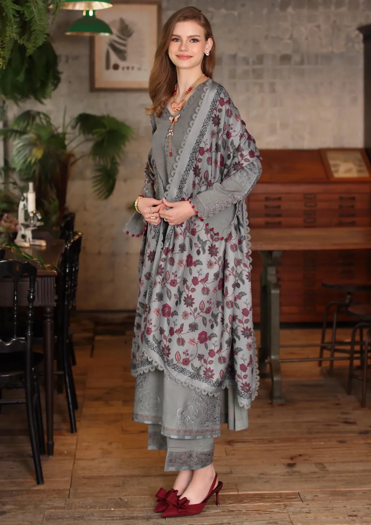 Noor By Saadia Asad Printkhaas Winter'25 D=04B