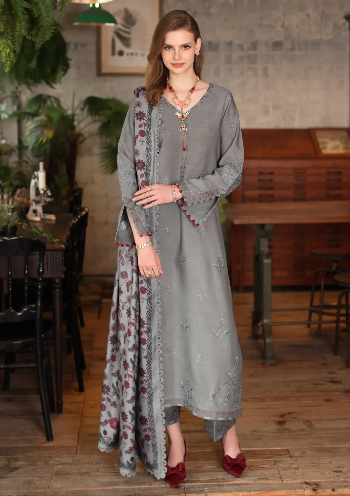 Noor By Saadia Asad Printkhaas Winter'25 D=04B