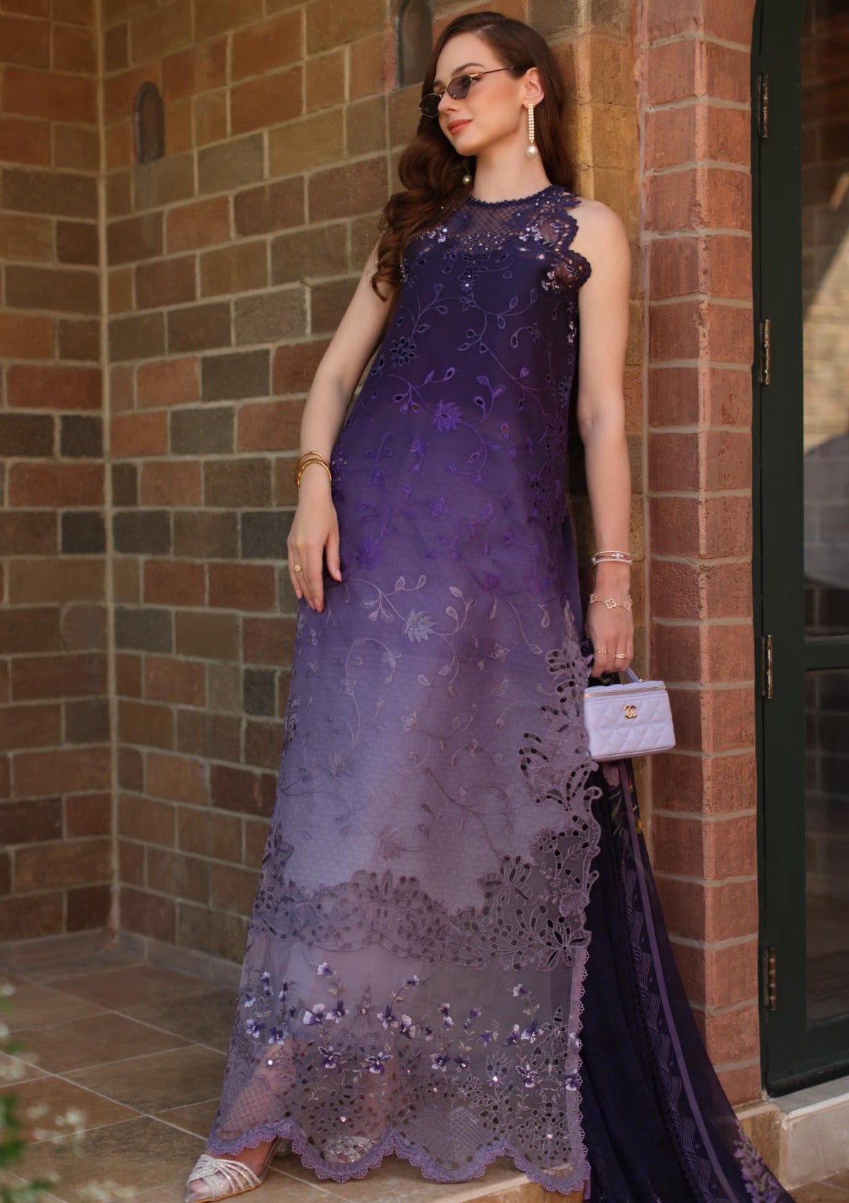 Noor By Saadia Asad Luxury Eid Schiffli Laserkari'26 D-04A Seraphine