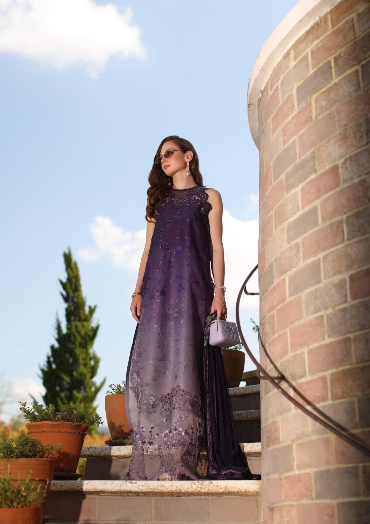 Noor By Saadia Asad Luxury Eid Schiffli Laserkari'26 D-04A Seraphine