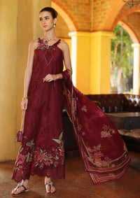 Noor By Saadia Asad Luxury Eid Schiffli Laserkari'26 D-10A Roselle