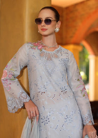 Noor By Saadia Asad Luxury Eid Schiffli Laserkari'26 D-10B Roselle