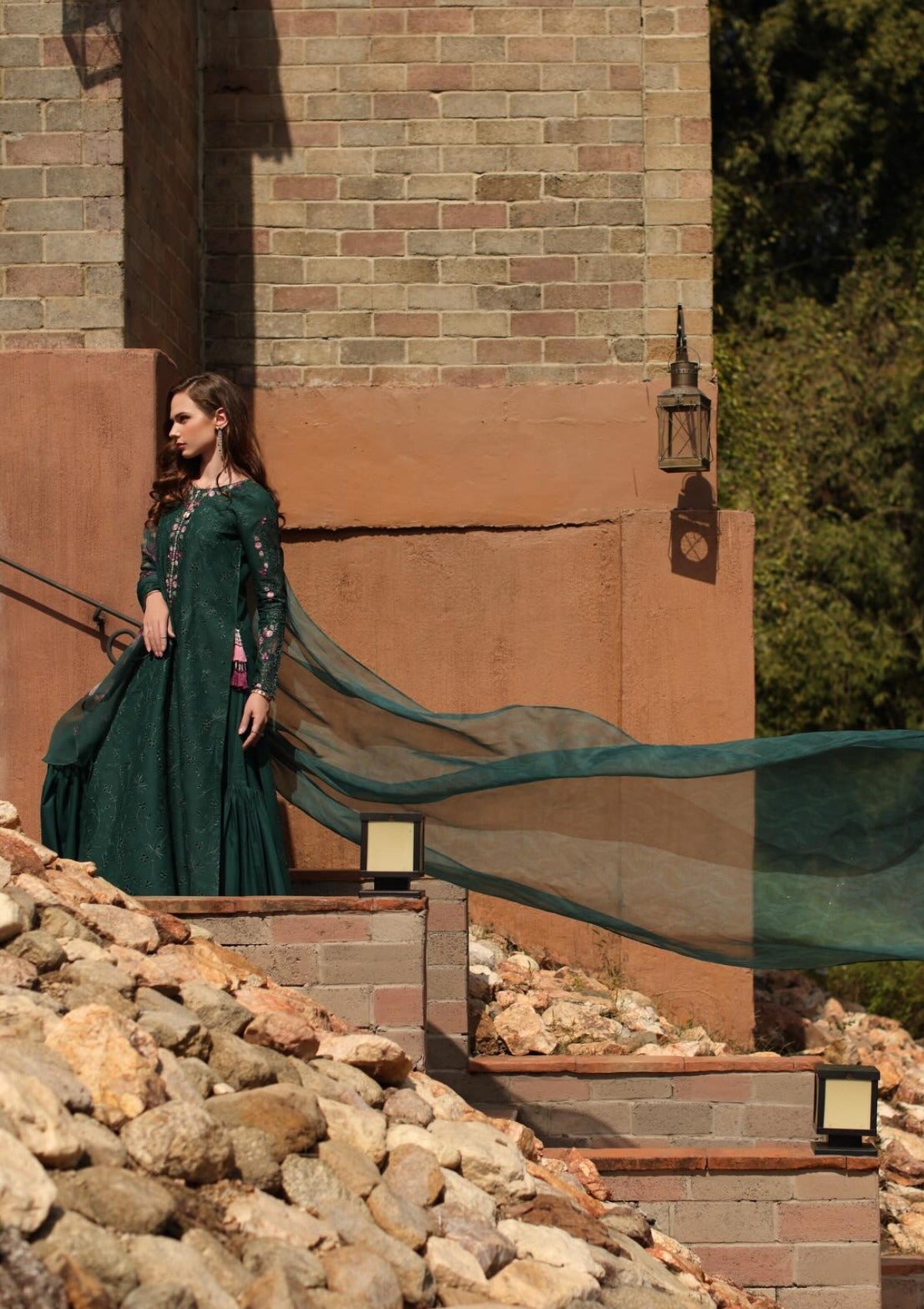 Noor By Saadia Asad Luxury Eid Schiffli Laserkari'26 D-01A Sorina