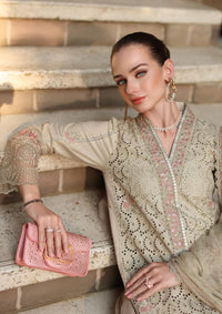 Noor By Saadia Asad Luxury Eid Schiffli Laserkari'26 D-05A Lunaria