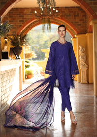 Noor By Saadia Asad Luxury Eid Schiffli Laserkari'26 D-02A Aloura