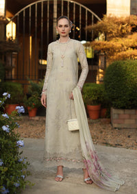 Noor By Saadia Asad Luxury Eid Schiffli Laserkari'26 D-02B Aloura