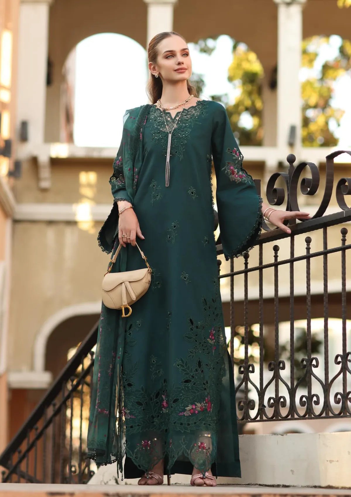 Noor By Saadia Asad Eid Luxe Printkhaas'26 D-05A