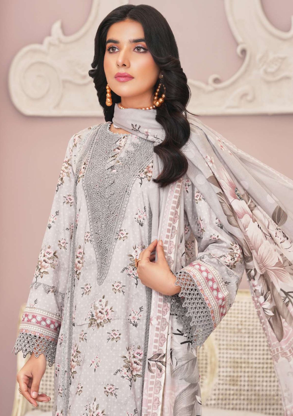 Rang E Baharan By Wania Summer Lawn Vol-1'26 WL-86