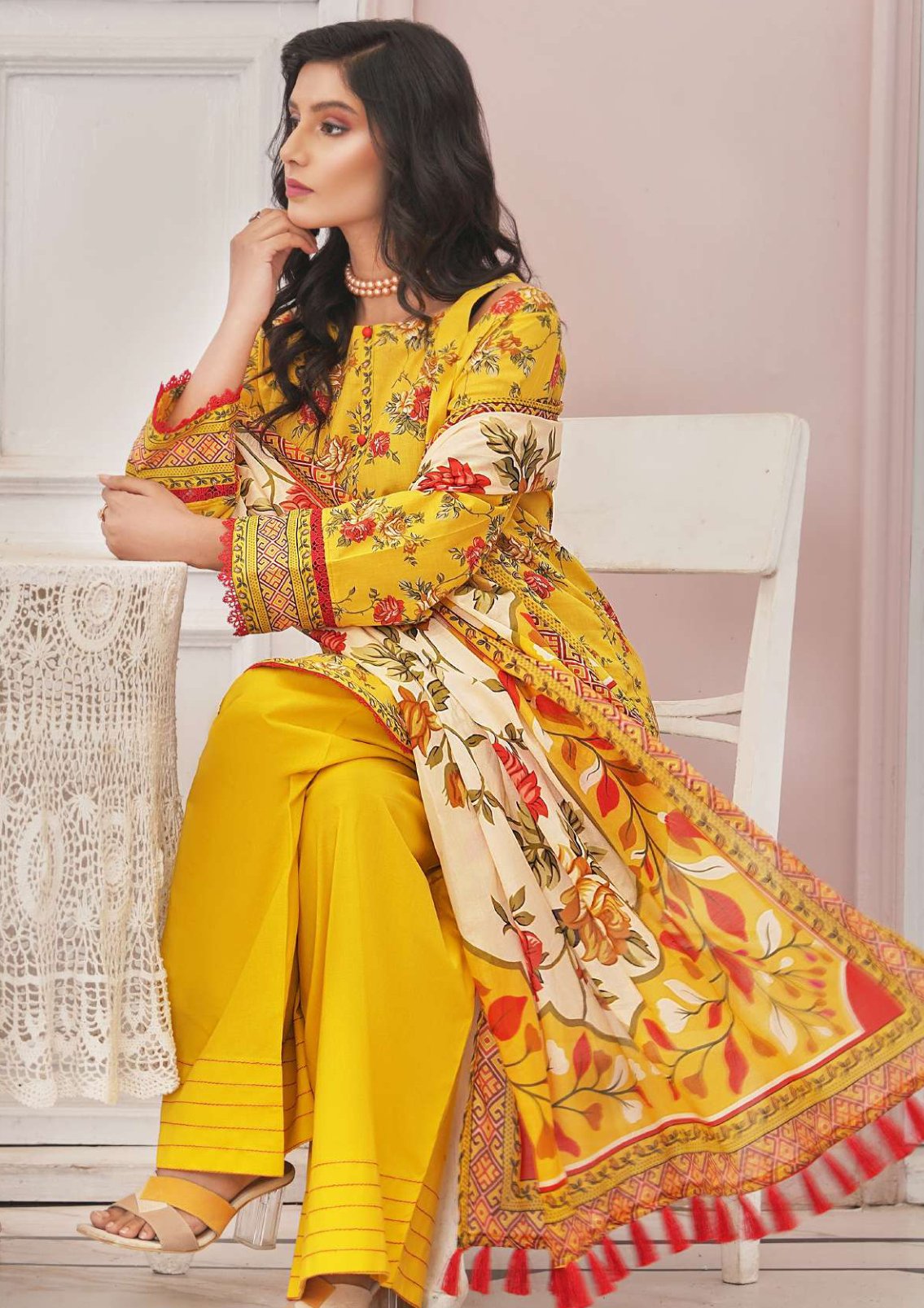 Rang E Baharan By Wania Summer Lawn Vol-1'26 WL-87