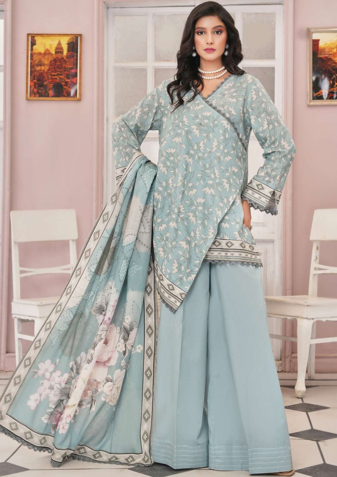 Rang E Baharan By Wania Summer Lawn Vol-1'26 WL-88