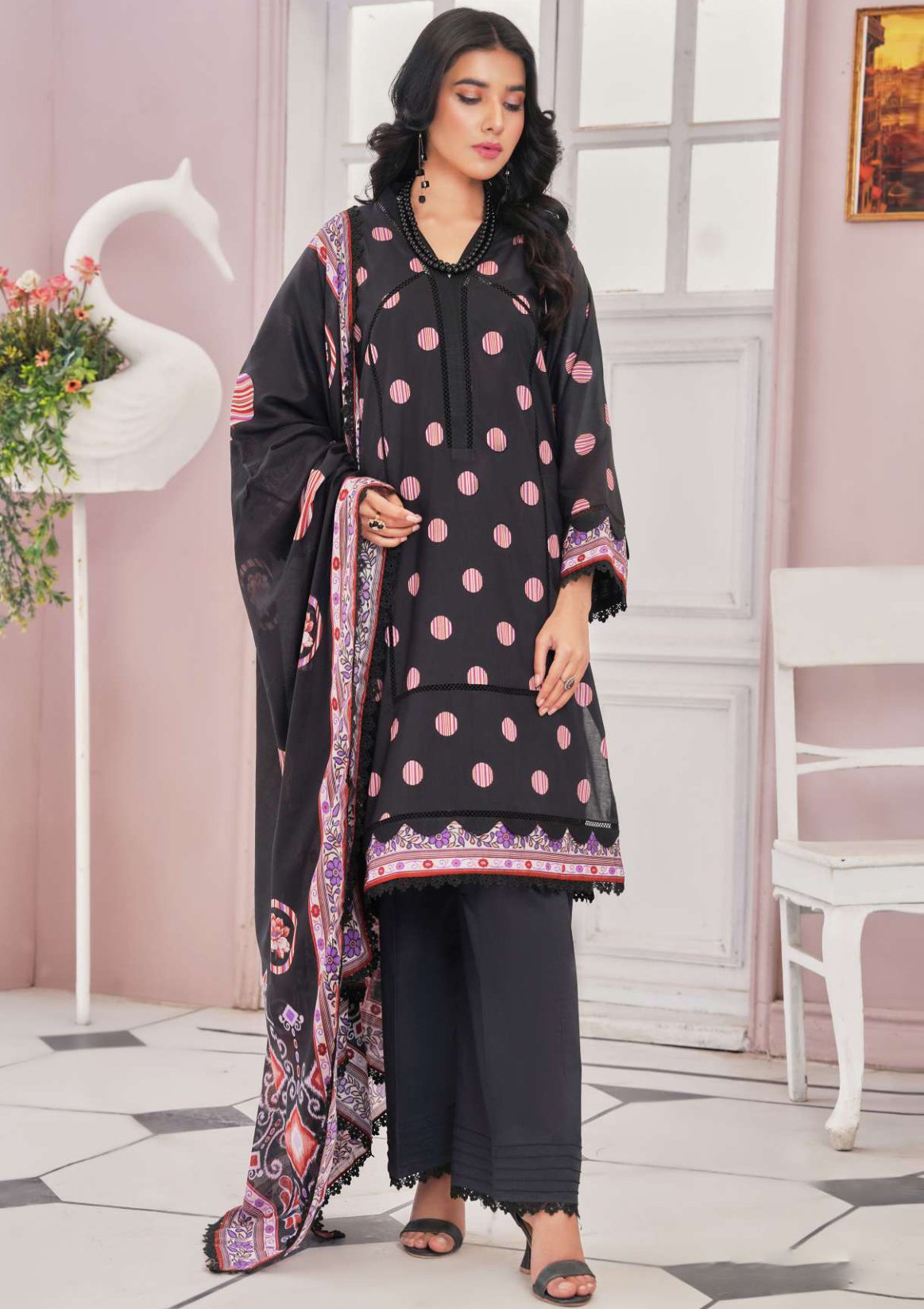 Rang E Baharan By Wania Summer Lawn Vol-1'26 WL-89