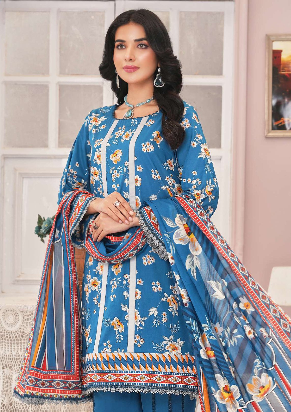 Rang E Baharan By Wania Summer Lawn Vol-1'26 WL-92