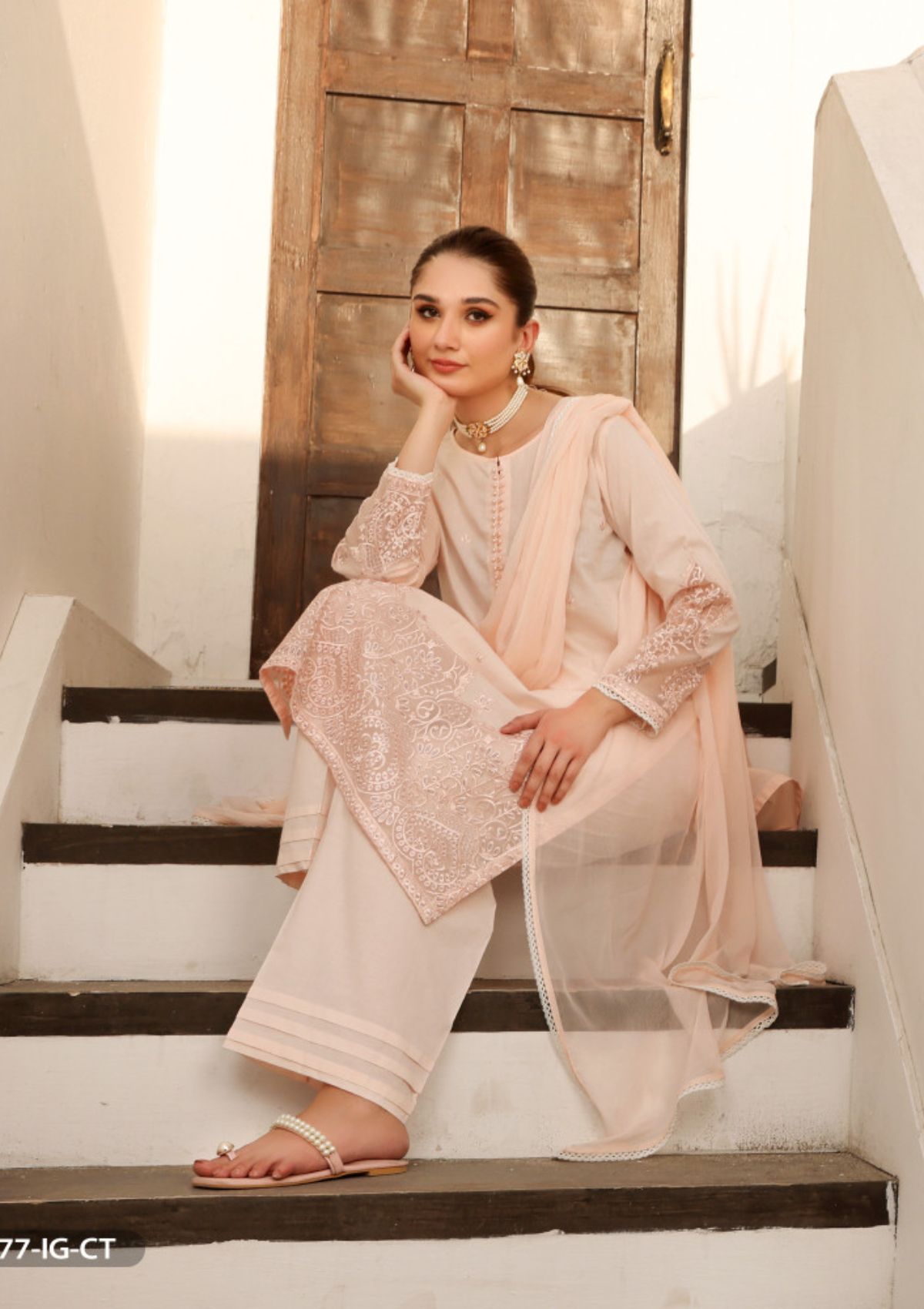 ShaPosh Casual Pret (15877-IG-R.CT) - Mohsin Saeed Fabrics