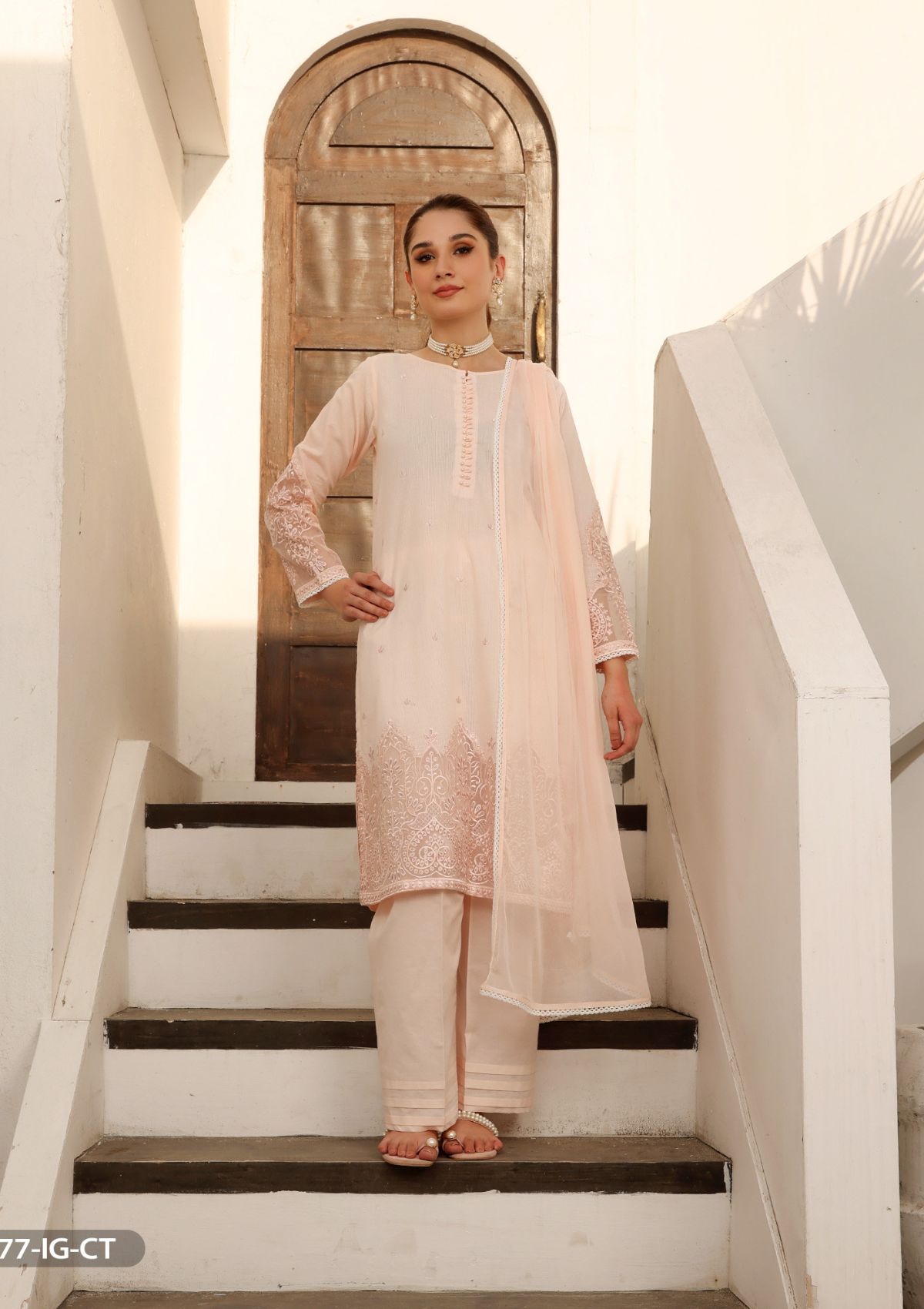 ShaPosh Casual Pret (15877-IG-R.CT) - Mohsin Saeed Fabrics