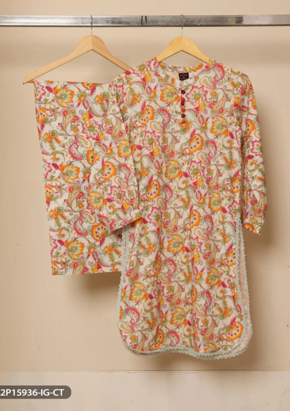 ShaPosh Casual Pret (K2P15936-IG-CT) - Mohsin Saeed Fabrics