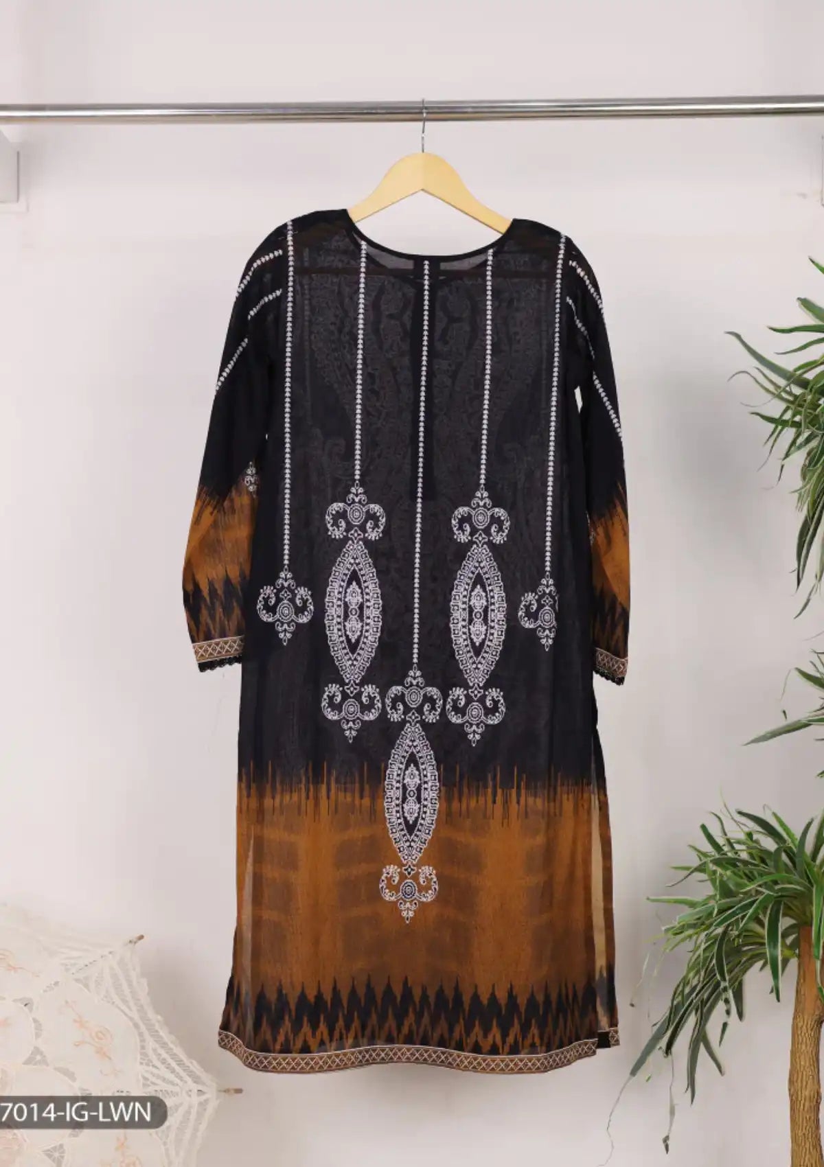 ShaPosh Casual Pret (K17014-IG-LWN) - Mohsin Saeed Fabrics