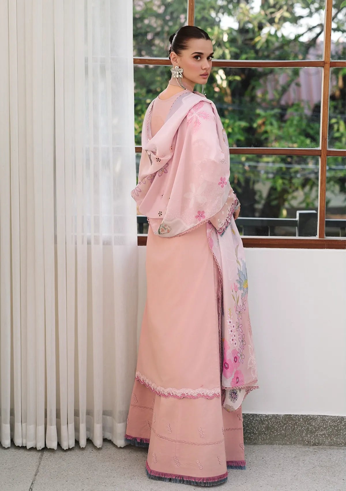 Qalamkar Chikankari Eid Edit'26 CM-06 NOURA