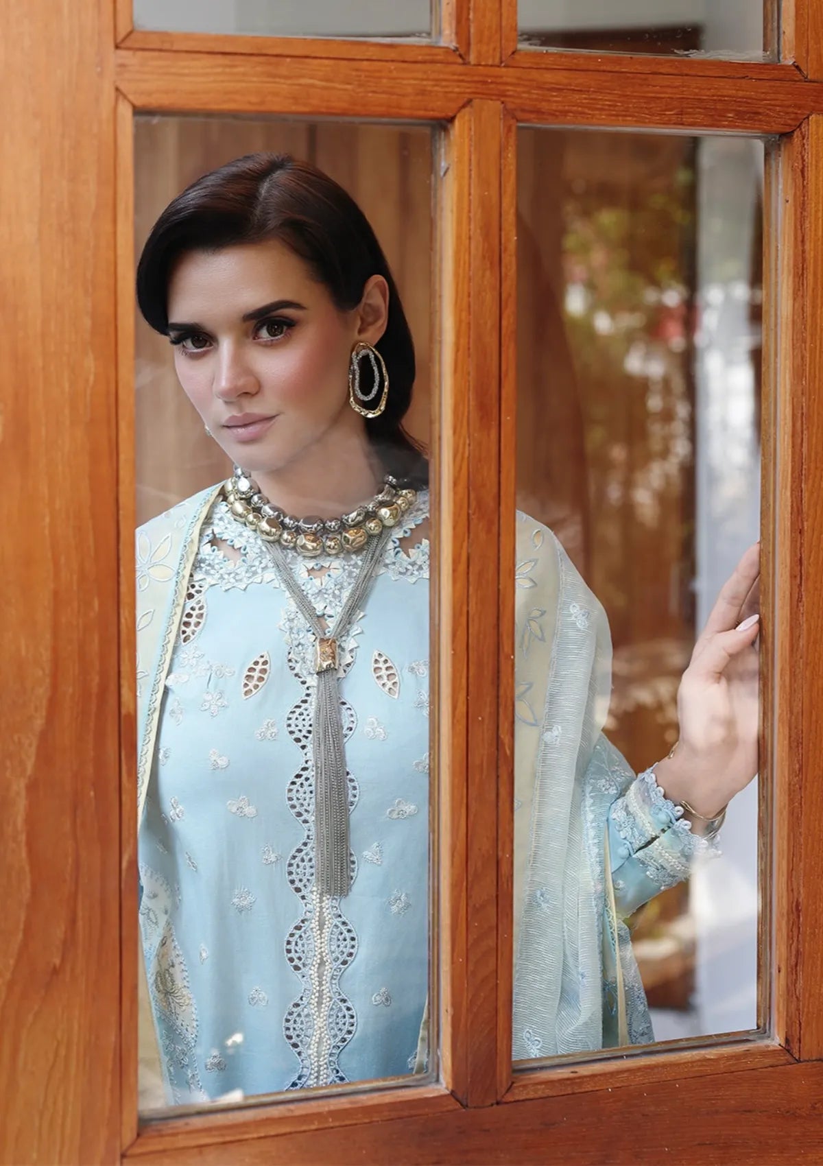Qalamkar Chikankari Eid Edit'26 CM-05 NAYRA