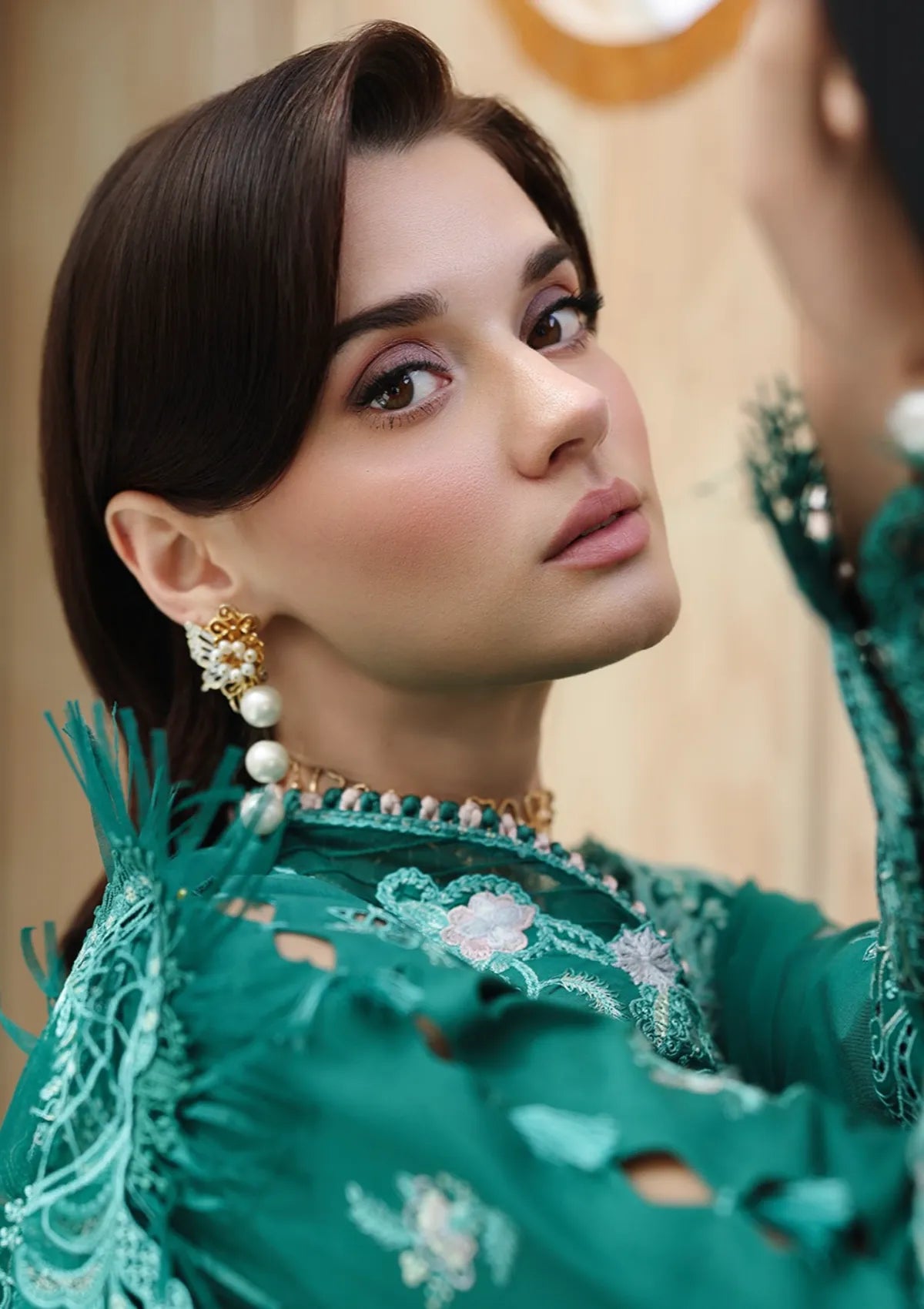 Qalamkar Chikankari Eid Edit'26 CM-07 ROGUE