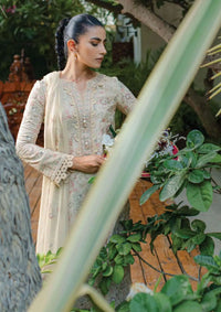 Qalamkar Qline Linen Collection'23 WL-04 (CELESTE) - Mohsin Saeed Fabrics