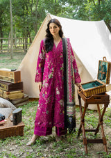 Elaf Wilderness Pashmina Shawl Edit'26 EWR-7B MULBERRY
