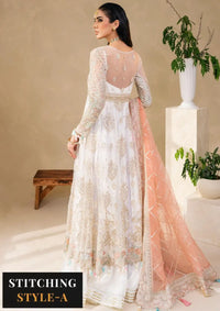 Raha By Muneefa Naz Luxury Wedding'23 D-01 Ivory