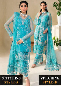 Raha By Muneefa Naz Luxury Wedding'23 D-05 Sage