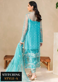 Raha By Muneefa Naz Luxury Wedding'23 D-05 Sage