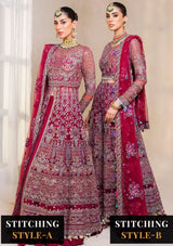 Raha By Muneefa Naz Luxury Wedding'23 D-04 Nergis