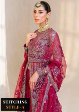 Raha By Muneefa Naz Luxury Wedding'23 D-04 Nergis