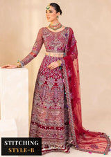 Raha By Muneefa Naz Luxury Wedding'23 D-04 Nergis